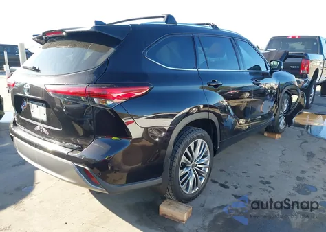 2022 Toyota Highlander Platinum from USA, damaged, VIN 5TDFZRAH6NS090378